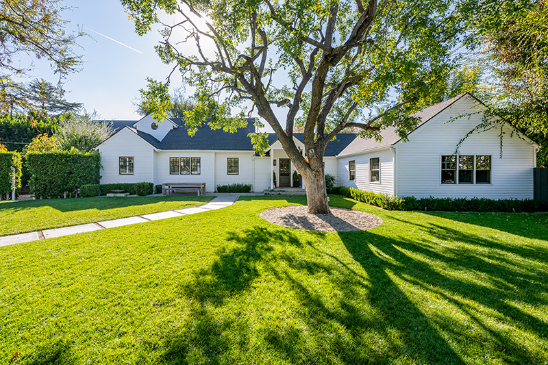 Family Backyard Home